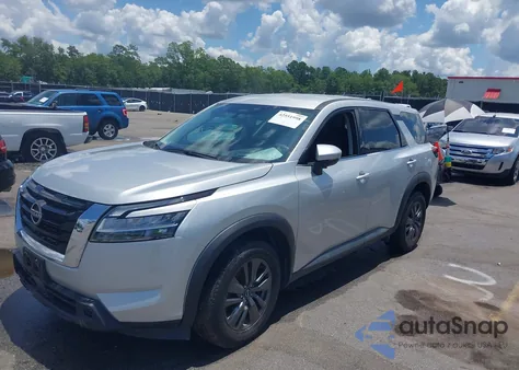 2022 Nissan Pathfinder S from USA, damaged, VIN 5N1DR3ACXNC207112